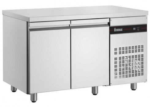 Ψυγείο πάγκος συντήρηση με 2 πόρτες GN με μηχανή 135x60x87εκ. PMR99 Inomak